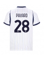 Moške Nogometnih dresov Inter Milan Benjamin Pavard #28 Gostujoči 2026-27 Kratki rokavi Moške Nogometnih dresov Inter Milan Benjamin Pavard #28 Gostujoči 2026-27 Kratki rokavi